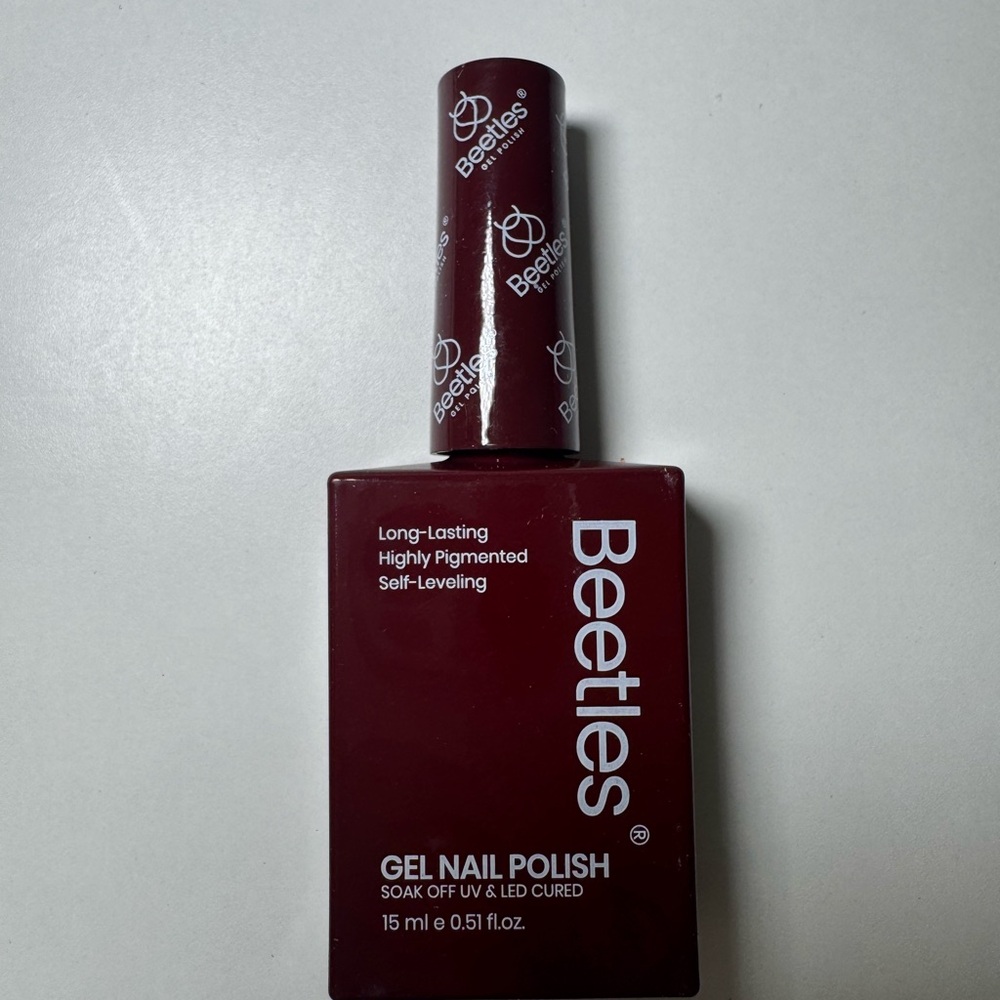 New Burgundy Gel Nail Polish